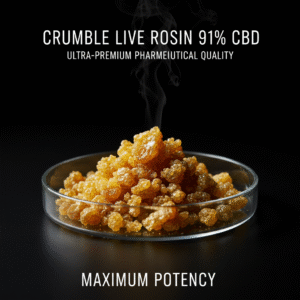 Crumble Live Rosin - 91% CBD