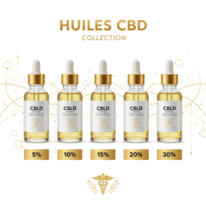 Huiles CBD